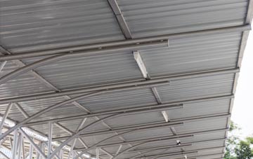 installing West Porton metal roofing